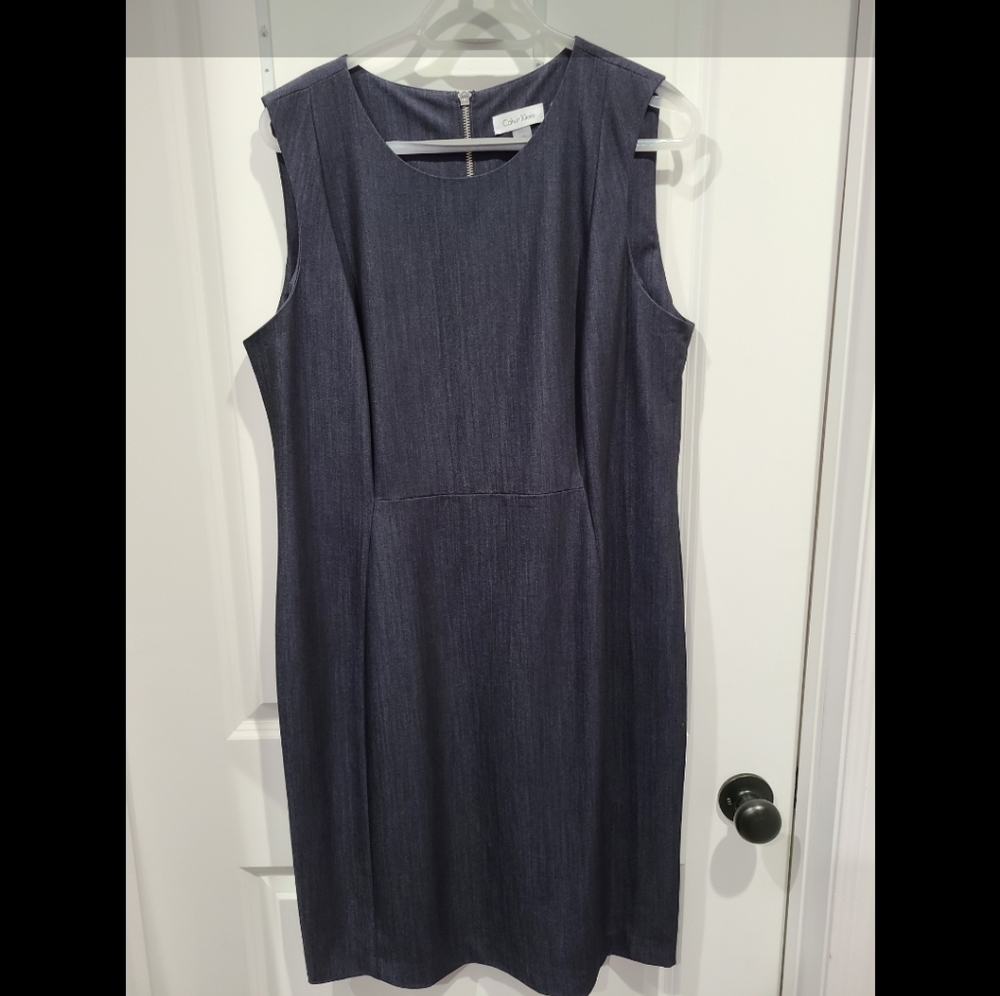 Calvin Klein fitted dress